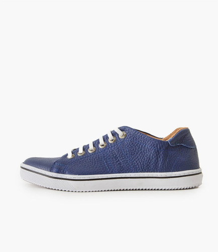 Imagen 1 de 4 de Zapatilla Vintage Boating Hombre Cuero Urbana