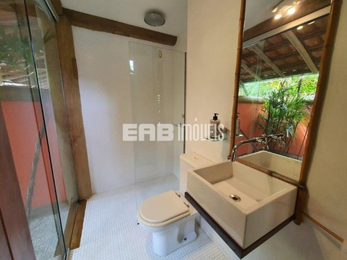 Imagem 14 de 30 de Charmosa Casa De Praia, Com Piscina, 4 Suítes Com Ar, A Apenas 90m Das Areias De Itamambuca - Rv13 - 32982502