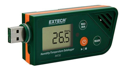 Registrador USB de humedad y temperatura Extech Rht30