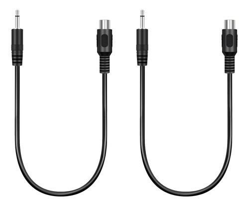 Paquete De 2 Conectores Ts Mono Macho Hembra Rca Hembra...