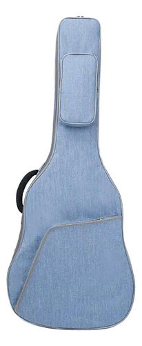 Funda Protectora Premium Para Guitarra Con Múltiples Azul
