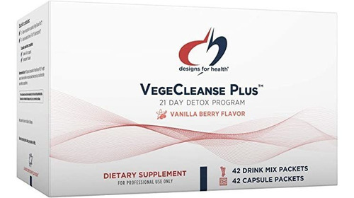 Diseños Para La Salud Vegecleanse Plus Programa De Desintox