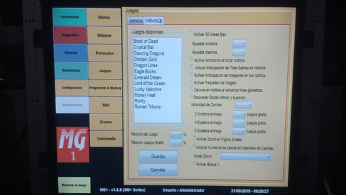 Imagen 3 de 6 de Multigame Touch Progresivo