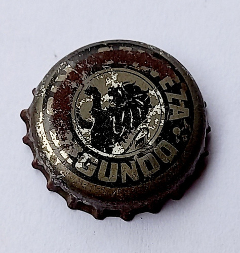 Chapita Tapa Corona Con Corcho Cerveza Rio Segundo Negra (Usado)