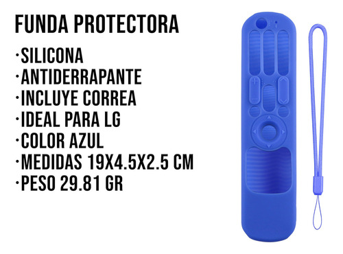 Funda Para Control LG Magic Mr21ga, Mr22ga, Mr23ga Protector