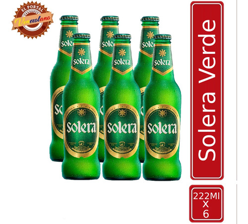 Cerveza Solera Verde X 6 - mL a $37