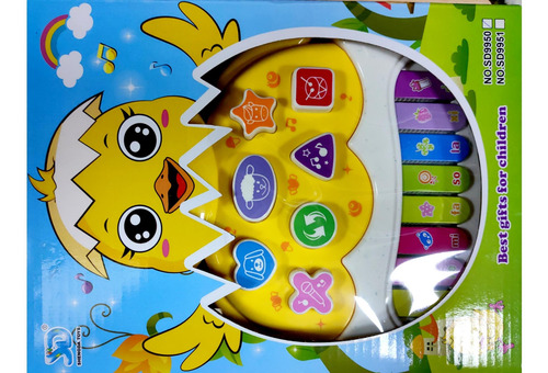 Imagen 1 de 1 de Juguete De Órgano Electrónico De Dibujos Animados Para Niños
