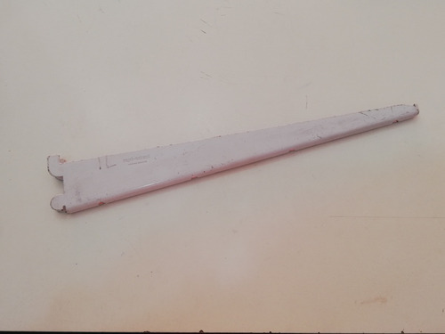 2 Ménsulas De 37 Cm Doble Enganche Encaje Rapi-estant