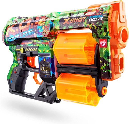 Imagen 4 de 4 de Pistola De Dardos X Shot Skins Dread Diseños Varios