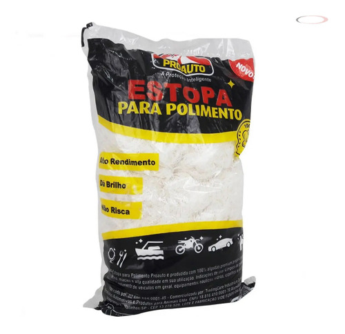 Estopa Especial Para Polimento Proauto 200g