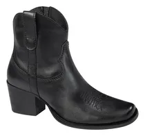 Comprar Bota Vaquera De Dama Tierra Bendita 1674 Color Negro