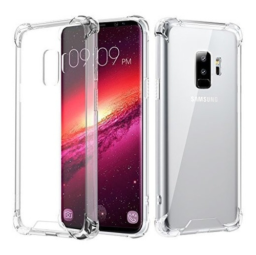 Samsung Galaxy S9 Plus Funda, Moko Crystal Clear Tpu Funda P