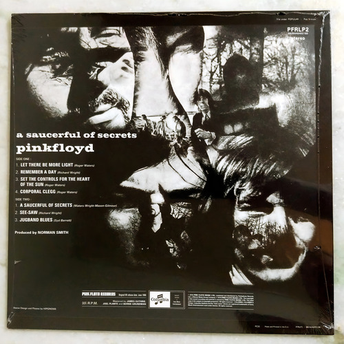 Pink Floyd A Saucerful Of Secrets Lp 180 Gramas Importado