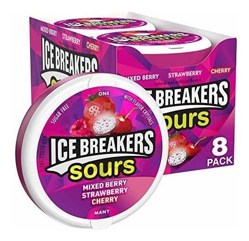 Ice Breakers Mentas Sin Azúcar  8unds Mixed Berry