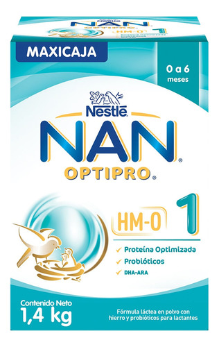 Formula Infantil Nan Optipro Hm-o 0-6m Etapa 1 X 1400g