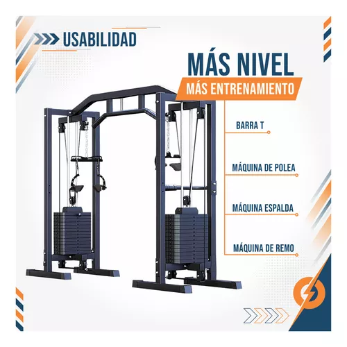 Accesorios de polea para Gym Barra recta de tracción