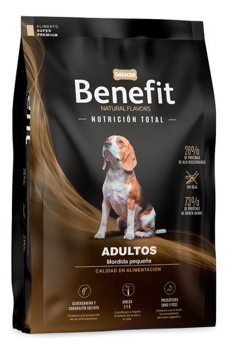 Benefit Natural Flavors Perro Adulto Mordida Pequeña X 15kg