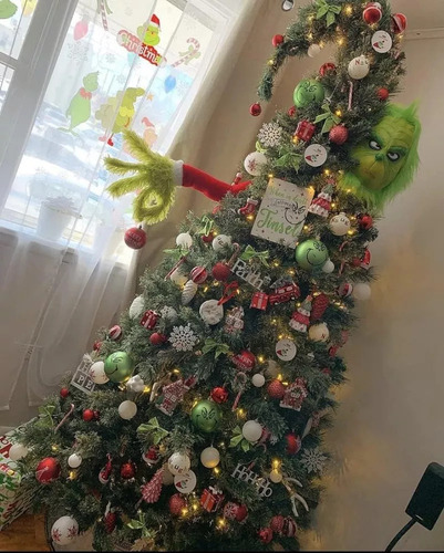 Para Adornos De Árbol Con Forma De Pie De Peluche De Elfo