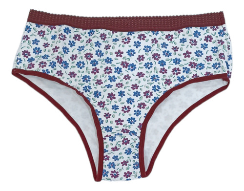 Kit 6 Calcinhas Tanga Bornel Algodão Pop Cos Alto, Atacado