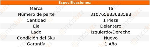 Set 2 Bases Amortiguador Del Chevrolet Camaro 14-15 Ts