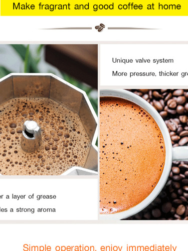 Cafetera Mocha Visible Transparent Family