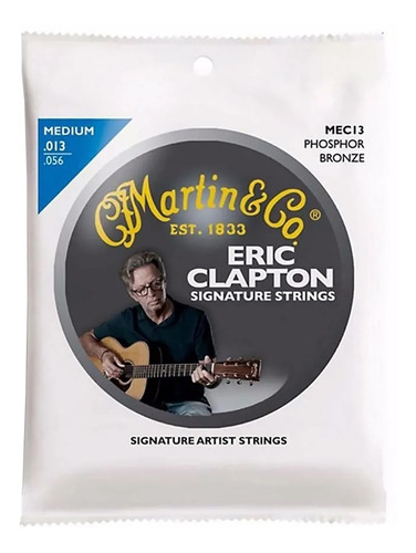 Encordado Martin & Co Mec13 Eric Clapton 013-056 - Plus