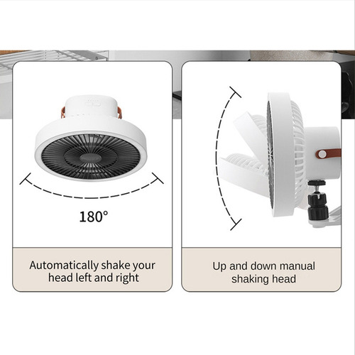Y Pequeño Ventilador Doméstico Pared Con Carga Multifuncion
