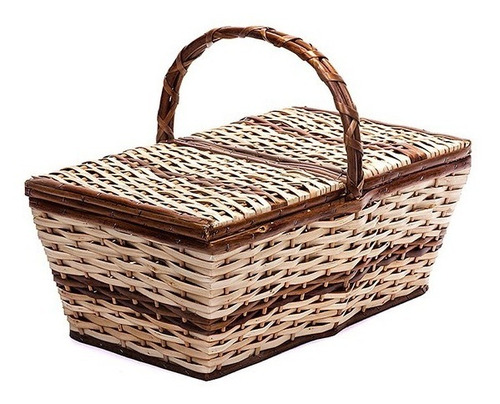 Cesta De Piquenique Vime Pascoa Ref.954 Picnic 50x29x19