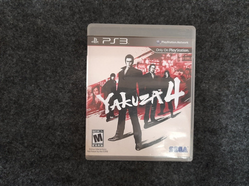 Yakuza 4 Ps3 Mídia Física 