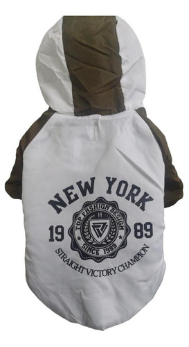 Chaqueta Parka De Beisbol Para Perro