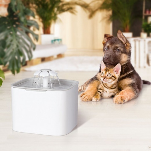 Bebedero Fuente Para Mascotas Agua Fresca Para Perro Y Gato
