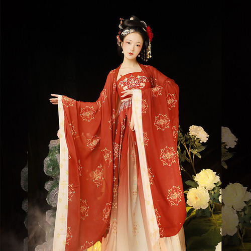 Vestido Hanfu Con Bordado De Hadas Para Mujer, Disfraz De Ba