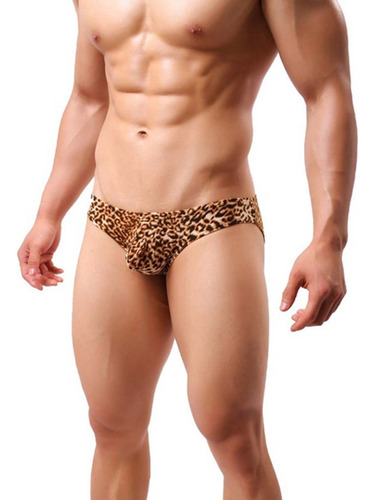 Calzoncillos De Leopardo Para Hombre, Transpirables, Elástic
