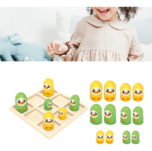 Juego Tic Tac Toe, Juego De Damas, Regalos Únicos Pato