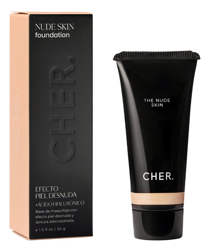 Base De Maquillaje Cher Nude Skin Foundation 30ml