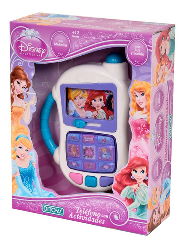 Imagen 2 de 2 de Princesa Telefono Con Actividades 1593 Ditoys