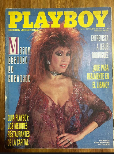 Revista Playboy Argentina - Moria Casan