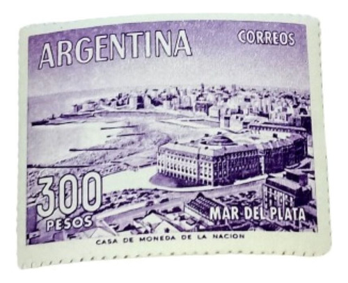 Estampilla Argentina 300 Pesos M. Del Plata Gj. 1149-p.606f