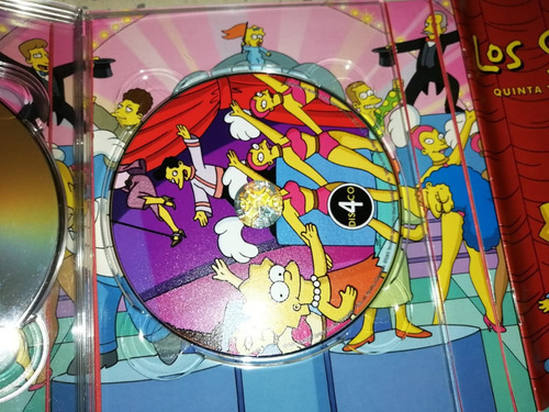 Los Simpsons Temporada 5 Edicion De Coleccion Dvd Seminuevo (Usado)