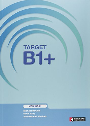 Libro Target B1+ Workbook De Jimenez Juan Manuel Moderna Di