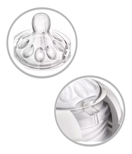 Imagen 2 de 2 de Mamadera Avent Natural De 125 Ml Punto Bebe