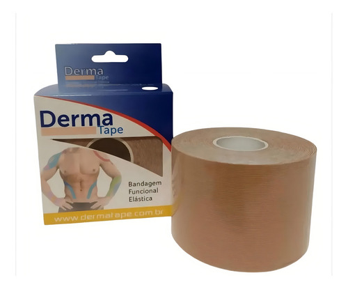 Bandagem Adesiva Kinesio Derma Tape Bege 5cmx5m - Bioland