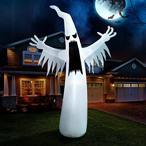 Joiedomi 12 Ft Tall Halloween Inflable Horror Tongue Vgl4a