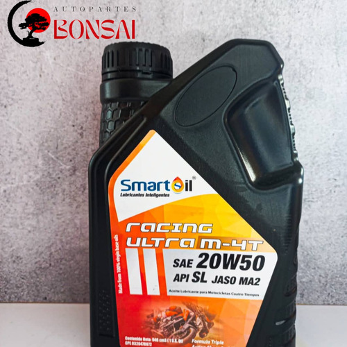 Aceite Moto 4t 20w50 Smart Oil