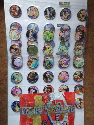 Coleccion De Tazos Dragon Ball Z Metalix-tazos Dragón Ball Z