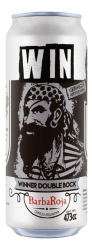 Cerveza Barba Roja Winner ( Double Bock ) Lata 473cc