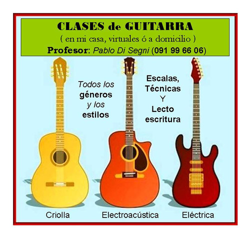 Clases Particulares De Guitarra