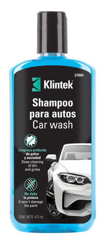 Shampoo Para Autos 473ml Klintek - Ferreteria Capurro