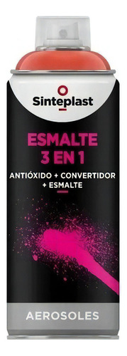 Aerosol Brillospray Max 3en1 Sinteplast 440cc Color Blanco Mate