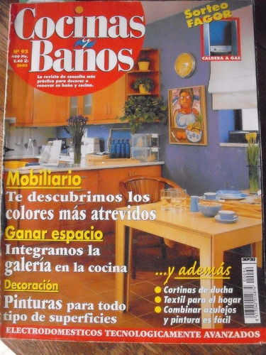 Revista De Decoración Cocinas Y Baños N° 92 Año 2000